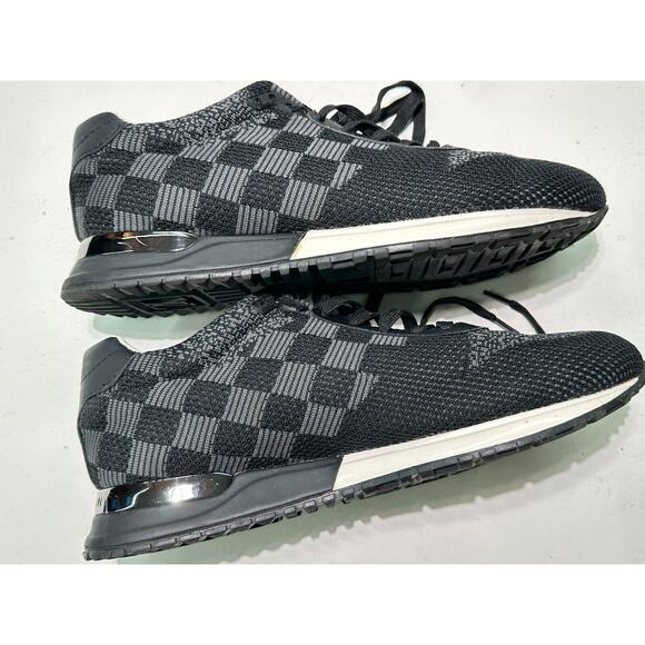 Louis Vuitton Graphite Damier Knit Sneaker Size 11 - Picture 1 of 11